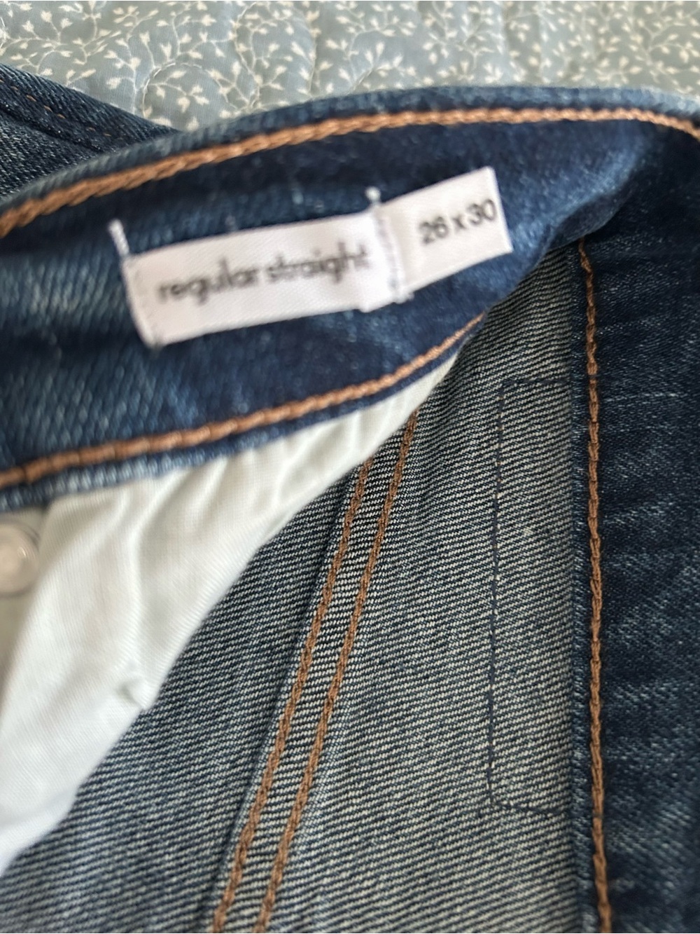 Cake Women's Straight Jeans in Dark Blue - Picture 3 of 6